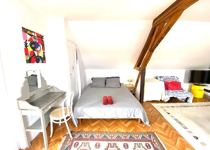 Ferienhaus Le De La Poussiniere - Vue - Calme - Grand Jardin Saint-Évroult-de-Montfort