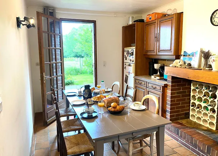 Le De La Poussiniere - Vue - Calme - Grand Jardin Ferienhaus *