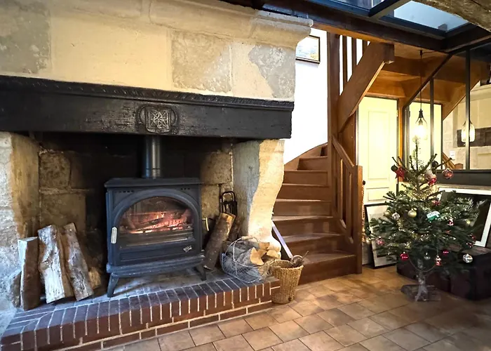 Le De La Poussiniere - Vue - Calme - Grand Jardin Ferienhaus *